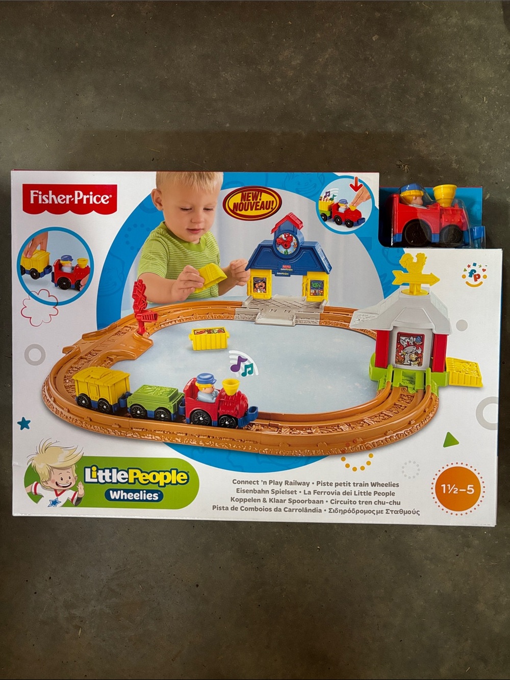 Fisher-Price Little People Wheelies Train